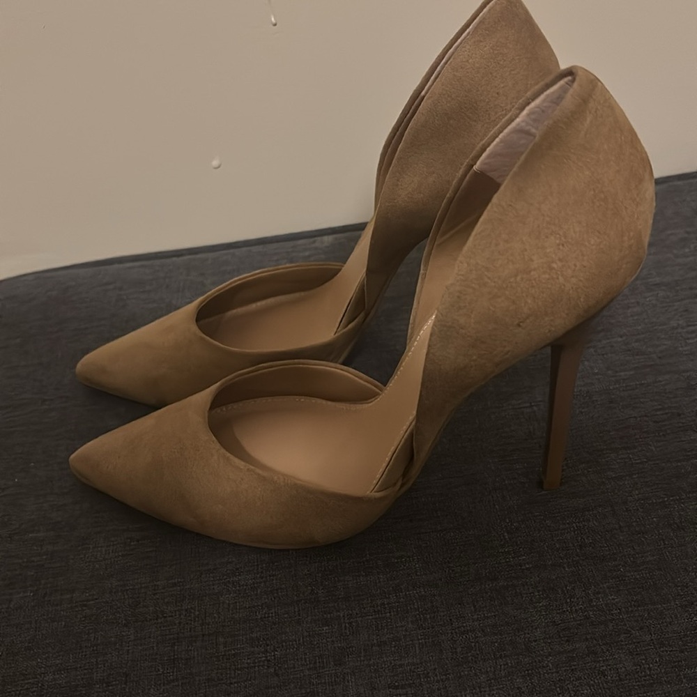 Elegant Mustard High Heels